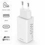 Câble USB Hama 00201643 Blanc Noir (1 Unité)