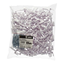 GSC Evolution Pack de 100 fixateurs de tube avec cheville Ø16mm