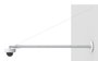 Axis T91B53 Support télescopique pour caméra de plafond, extensible de 1 à 1.8 m, pour fixation de caméra dôme ou fixe en intérieur