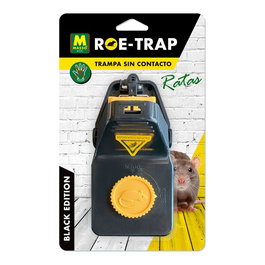 Massó Black Edition Tapette à rats sans contact 15,2 x 8 x 7,3 cm pour intérieur et extérieur 231700