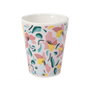 Home Deco Factory Vaso Espresso 70 ml Flores en grès
