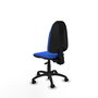 PIQUERAS Y CRESPO Chaise de bureau Algarra bleu avec mécanisme asynchrone