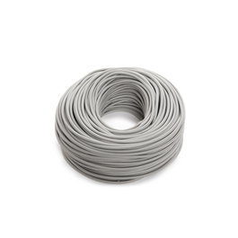 Câble rond 2X0,75 gris x 1M