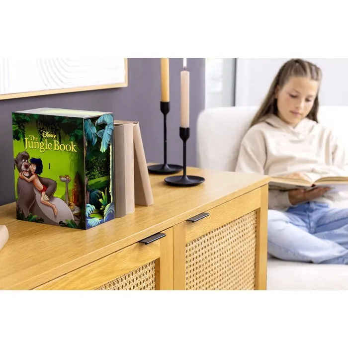 Revell Book Nook - Kit DIY à construire Maquette 3D Serre Livre Tiny Adventures Disney Le Livre de la Jungle avec éclairage LED