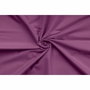 BigBuy Home Parure de couette Violet 3 pièces en coton renforcé