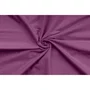 Parure de lit 1 housse de couette 220 x 240 cm + 2 taies d'oreiller 60 x 60 cm - 100% coton percale - Violet - 155 fils