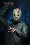 Vendredi 13 : Chapitre final figurine 1/4 Jason 46 cm