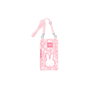 Safta Porte-monnaie porte-téléphone Miffy Flores Rose