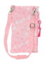 Miffy Porte-monnaie Porte-téléphone à motif Fleurs 10 x 19 cm pour Enfants