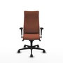 Piqueras Y Crespo Fauteuil Albacete, mécanisme Sincro, tissu Marron
