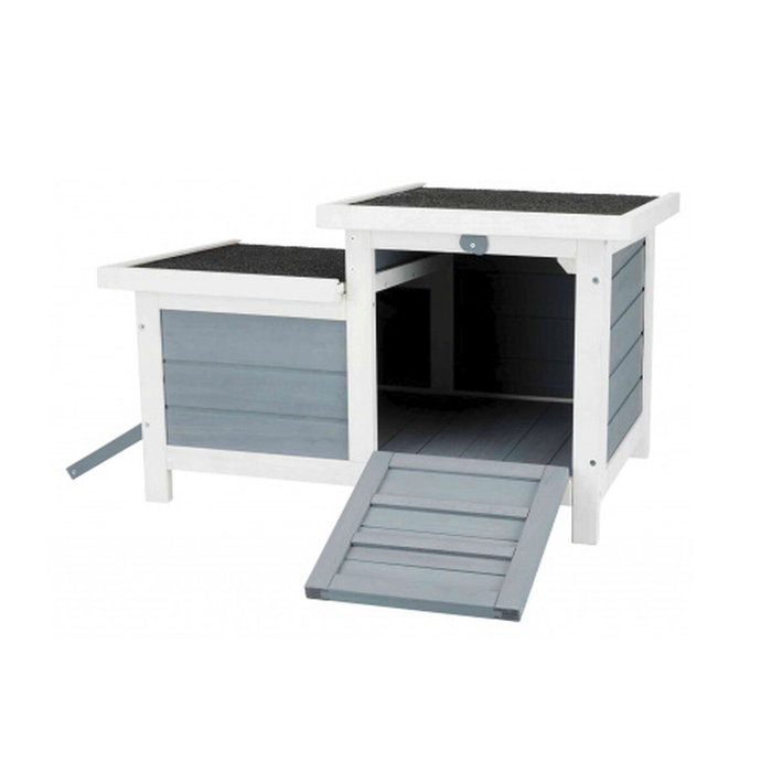 Trixie Clapier Habitat Natura Blanc et gris Trixie Clapier Habitat Natura Blanc et gris