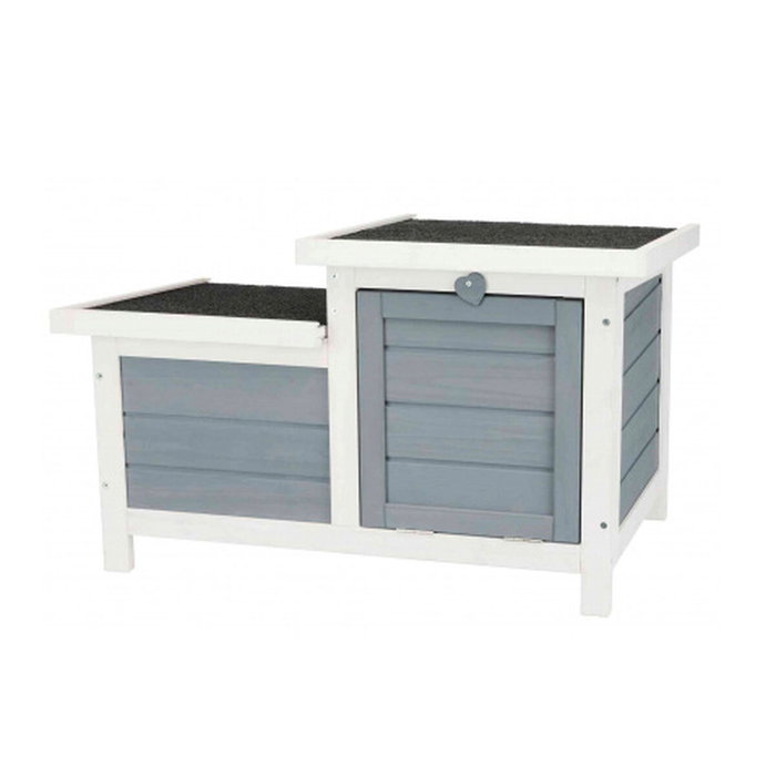 Trixie Clapier Habitat Natura Blanc et gris Trixie Clapier Habitat Natura Blanc et gris