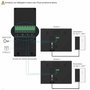 EZVIZ HP7 Visiophone 2 Familles, Platine Double Bouton et 2 Écrans 7 pouces