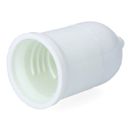 F-Line Porte-lampe suspendu E27 blanc - Baquelite - Ø35 x 60 mm - 4 à 250 V