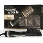 Saint Algue Demeliss VOLUME & STYLE - Brosse soufflante 2 en 1 - Séchage, lissage et brushing - Pour tous types de cheveux - Moteur 1200W - Revêtement céramique et tourmaline