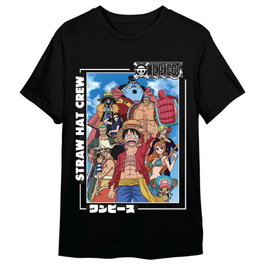 TOEI ANIMATION Camiseta Straw Hat Crew One Piece adulte M