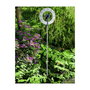 Tfa Thermomètre de jardin design lollypop 12.2055.10 de couleur anthracite et argent
