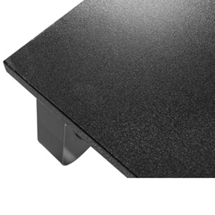 Equip Support de Table pour Moniteur en Acier Noir avec Patins Antidérapants Equip Support de Table pour Moniteur en Acier Noir avec Patins Antidérapants