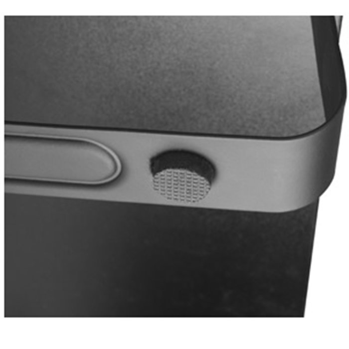 Equip Support de Table pour Moniteur en Acier Noir avec Patins Antidérapants Equip Support de Table pour Moniteur en Acier Noir avec Patins Antidérapants