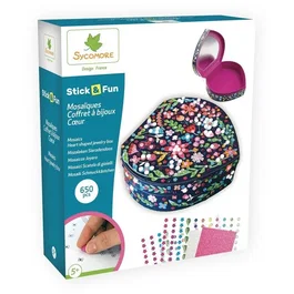Sycomore 3D Mosaiques Coffret cœur