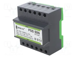 BREVE TUFVASSONS Transformateur de réseau 50VA 230VAC/12V rail DIN IP30