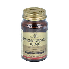 SOLGAR Pino 30 mg Extrait d'écorce de pin Pycnogenol 30 capsules végétales