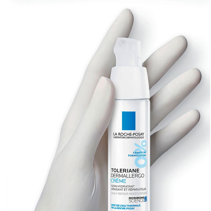 La Roche-Posay TOLERIANE DERMALLERGO Crème peaux intolérantes et réactives, apaise et hydrate, 40 ml
