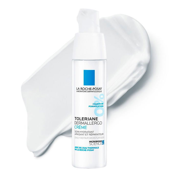 La Roche-Posay TOLERIANE DERMALLERGO Crème peaux intolérantes et réactives, apaise et hydrate, 40 ml