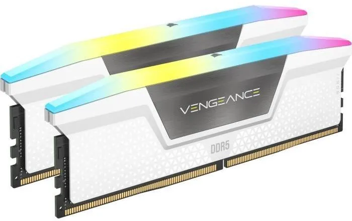 Corsair Vengeance RGB DDR5 32 Go (2x16 Go) 6000 MT/s White