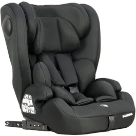 Bambisol AY575N Siège Auto Évolutif Groupe 1/2/3 i-Size avec Isofix, Réducteur - Noir