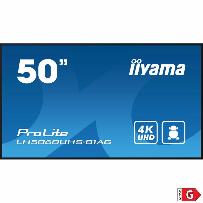 Moniteur Videowall Iiyama LH5060UHS-B1AG 4K Ultra HD 50"