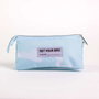 Cerdá - Trousse portetout 3 compartiments Frozen, motifs La Reine des Neiges, 2.2 x 1.1 x5322.5 cm, bleu clair