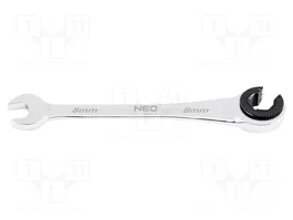 NEO TOOLS Clé plate mixte cliquette 8mm