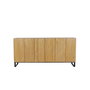 Buffet Home ESPRIT Métal Teck 180 x 40 x 85 cm