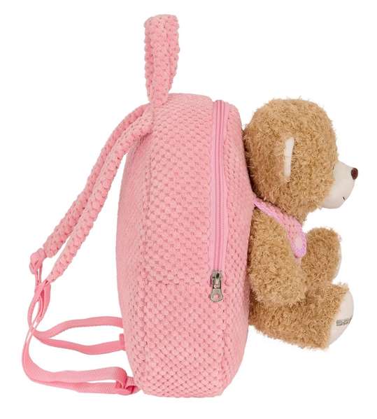 Safta Sac à dos préscolaire avec ourson 23 x 27 x 7.5 cm pour enfant de 3 ans