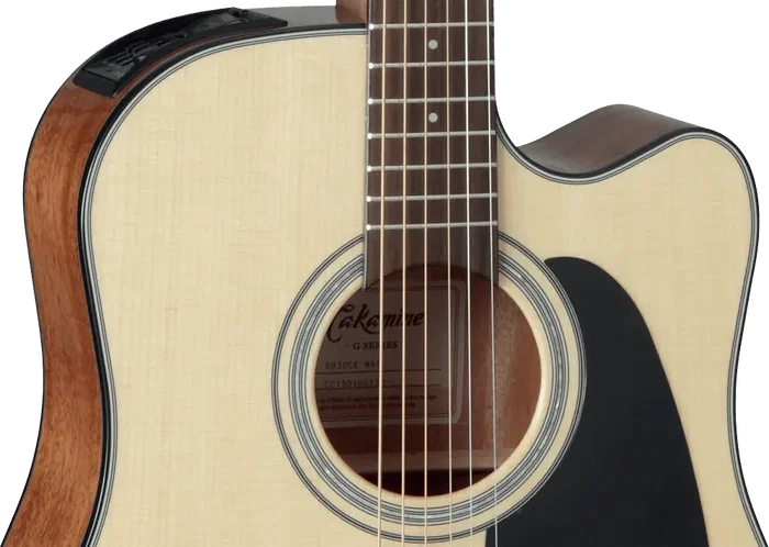 Takamine GD30 E/A Dreadnought Cutaway - Natural