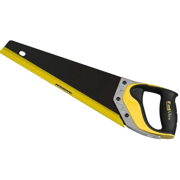 Stanley - Scie égoïne FATMAX STANLEY 2-20-528 - 380 mm - Lame Armor Blade - Traitement Hard Point et denture JetCut 7 dents/pouce Stanley - Scie égoïne FATMAX STANLEY 2-20-528 - 380 mm - Lame Armor Blade - Traitement Hard Point et denture JetCut 7 dents/pouce