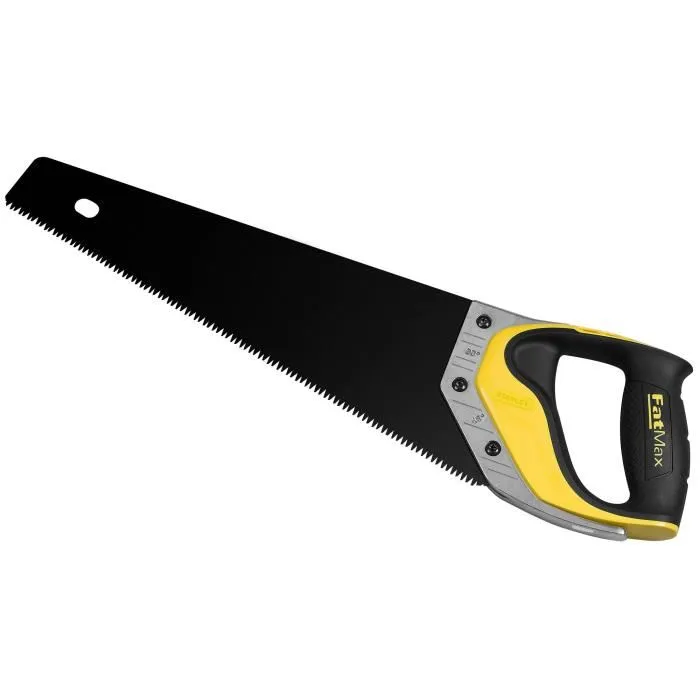 Stanley - Scie égoïne FATMAX STANLEY 2-20-528 - 380 mm - Lame Armor Blade - Traitement Hard Point et denture JetCut 7 dents/pouce Stanley - Scie égoïne FATMAX STANLEY 2-20-528 - 380 mm - Lame Armor Blade - Traitement Hard Point et denture JetCut 7 dents/pouce