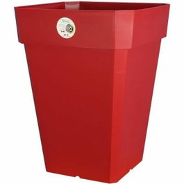 Riviera Pot de fleurs carré Soleilla Rouge 65 L