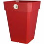 Riviera Pot de fleurs carré Soleilla Rouge 65 L