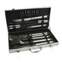Leopold Kit barbecue Vienna 18 pièces en acier inoxydable avec étui