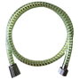 Homelux Flexible de douche PVC 13mm 1,5m Vert/Argent