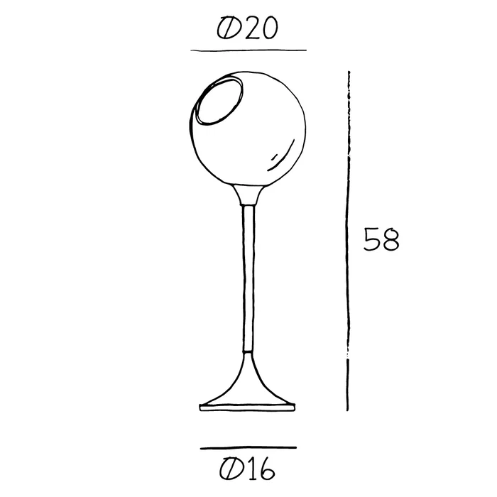 Lampe de Table "Ballroom Army" E27 Sans Ampoule Lampe de Table "Ballroom Army" E27 Sans Ampoule