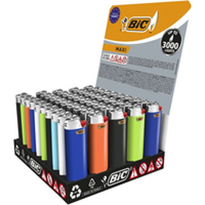 Allume Bic Multicouleur 50 Pièces 50 Unités