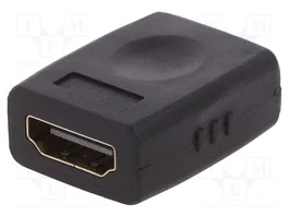 DIGITUS Adaptateur HDMI socle de deux côtés noir