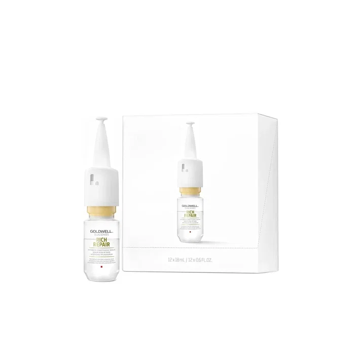 Goldwell Dualsenses Rich Repair Sérum de traitement en ampoules, 12 x 18 ml Goldwell Dualsenses Rich Repair Sérum de traitement en ampoules, 12 x 18 ml