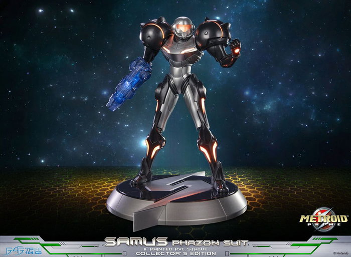 Metroid Prime statuette PVC Samus Phazon Suit Collector´s Edition 28 cm