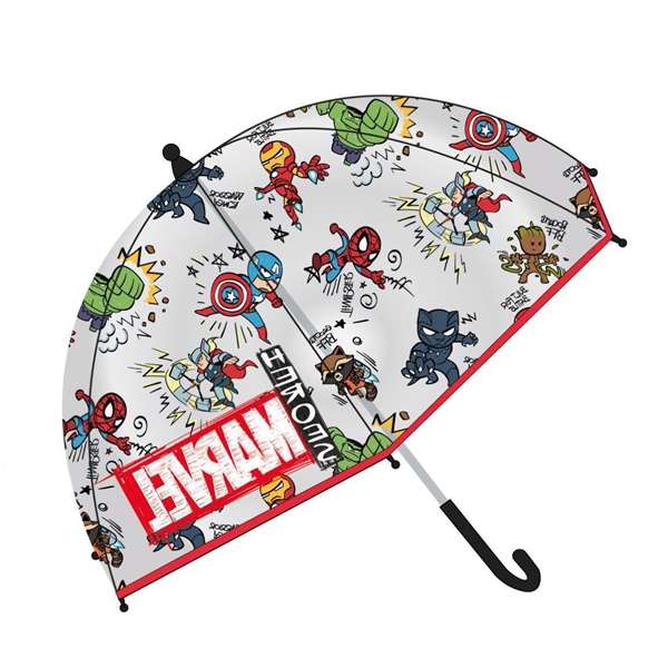 Cerdá Parapluie Manuel Bulle Marvel 45 cm - Pour Enfants de 2 à 8 Ans - Multicolore