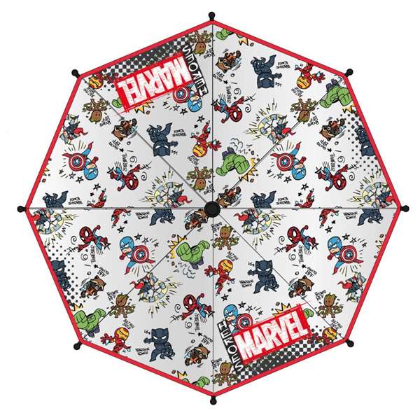 Cerdá Parapluie Manuel Bulle Marvel 45 cm - Pour Enfants de 2 à 8 Ans - Multicolore