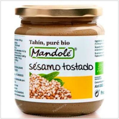 MANDOLE Purée de sésame grillée BIO 675g MANDOLE Purée de sésame grillée BIO 675g
